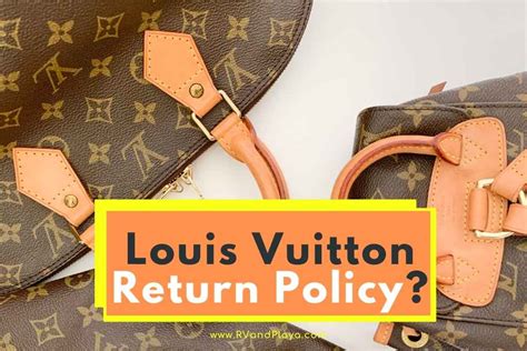 return policy louis vuitton|louis vuitton return policy 2022.